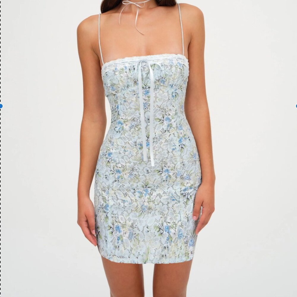 Claire Lace Mini Dress